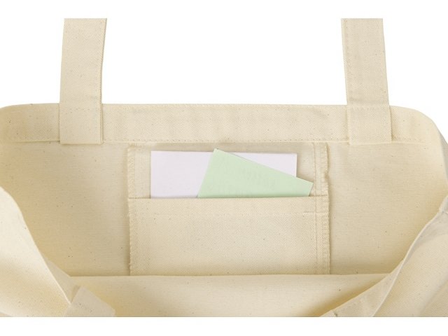 Сумка «Levy» хлопковая с широким дном, 240 г/м2 thumbnail