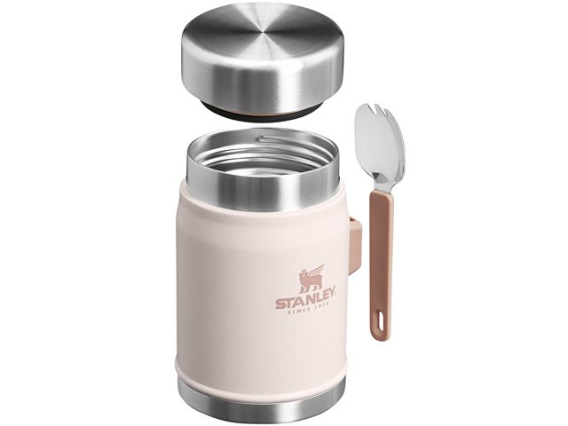 Банка для еды с ложкой-вилкой Stanley Legendary, 400 мл