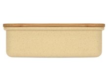 Ланч-бокс «Lunch» из пшеничного волокна с бамбуковой крышкой (арт. 897308), фото 5