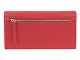 Кошелёк женский BUGATTI Linda, красный, натуральная воловья кожа, 19х3х10 см