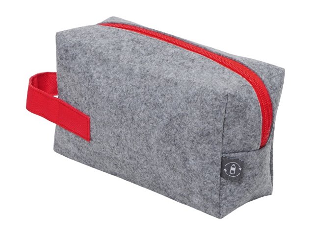 Органайзер для электроники и проводов «Felt» из RPET-фетра с ручкой thumbnail