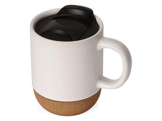 Кружка с пробковым дном и крышкой «Denpasar» thumbnail