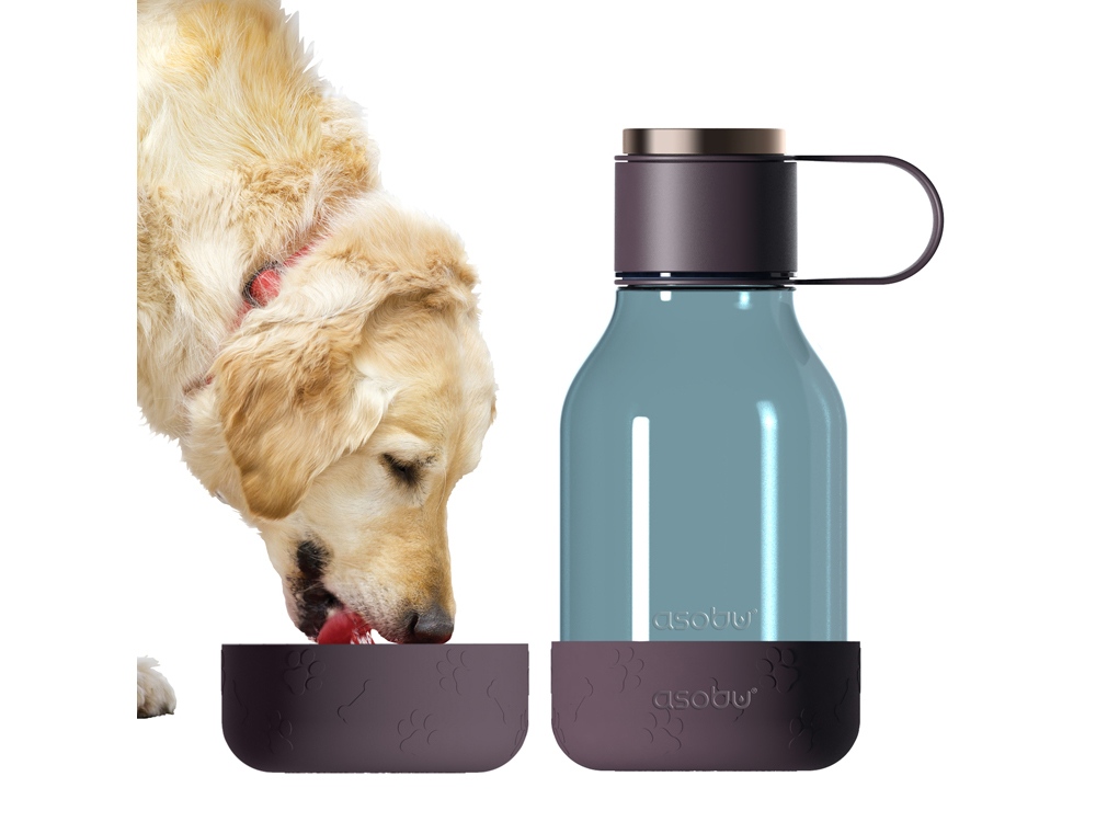 Бутылка для воды 2-в-1 «Dog Bowl Bottle» со съемной миской для питомцев, 1500 мл