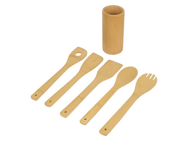 Набор кухонных принадлежностей из бамбука 6в1 «Bestie» thumbnail