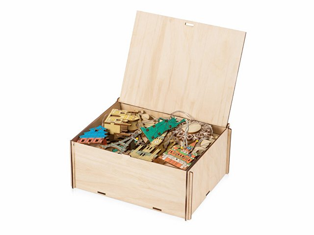 Ёлочная гирлянда с лампами в подарочной коробке «Достопримечательности мира» thumbnail