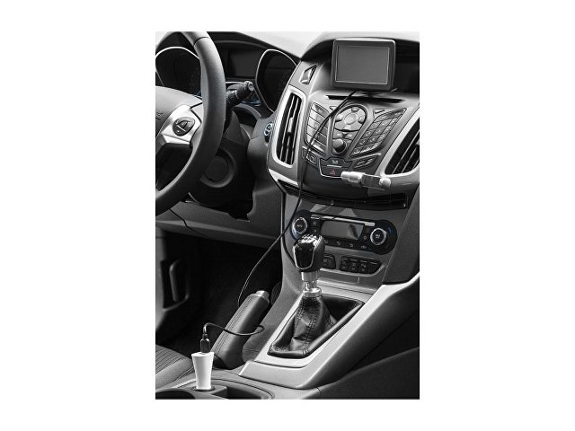 Адаптер автомобильный «Split», USB x 2 thumbnail