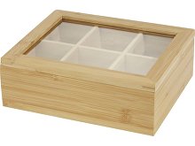 Бамбуковая коробка для чая «Ocre» (арт. 11320806), фото 3