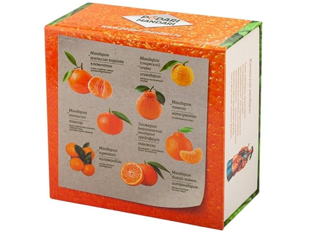 Подарочный набор с чаем и сладостями «ПодариМандари» thumbnail