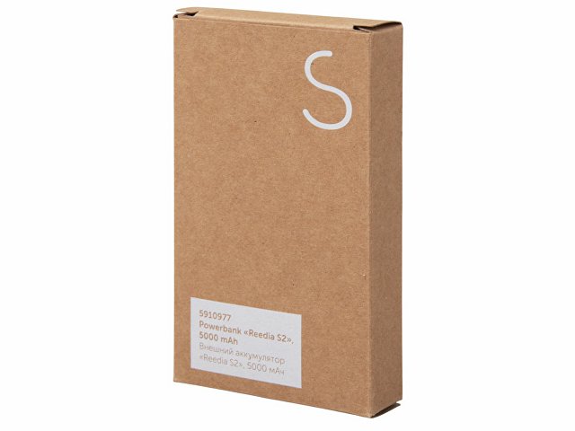 Внешний аккумулятор с подсветкой лого «Reedia S2», 5000 mAh thumbnail