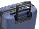Чемодан TORBER Onego, синий, ABS-пластик, 59,5 х 39,5 х 24 см, 46 л