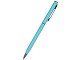 Ручка "Palermo" шариковая  автоматическая, бирюзовый металлический корпус, 0,7 мм, синяя