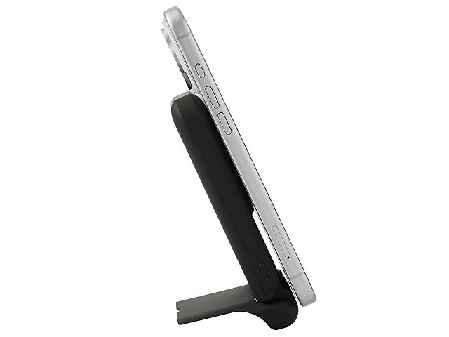 Беспроводной внешний аккумулятор с подсветкой лого и подставкой «Magflash», 10000 мАч, 15 Вт thumbnail