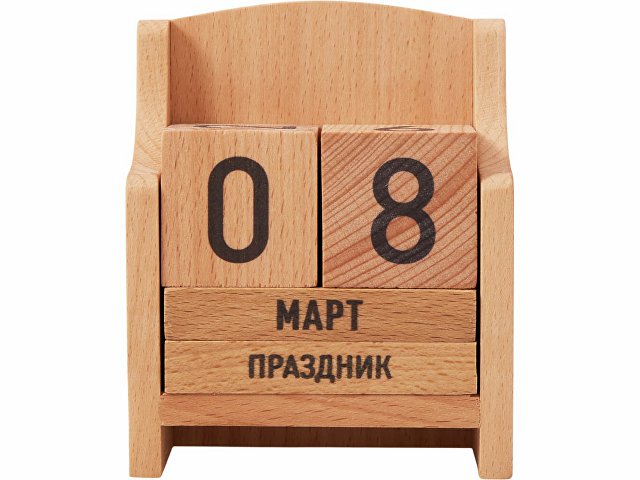 «Вечный» календарь из бука thumbnail