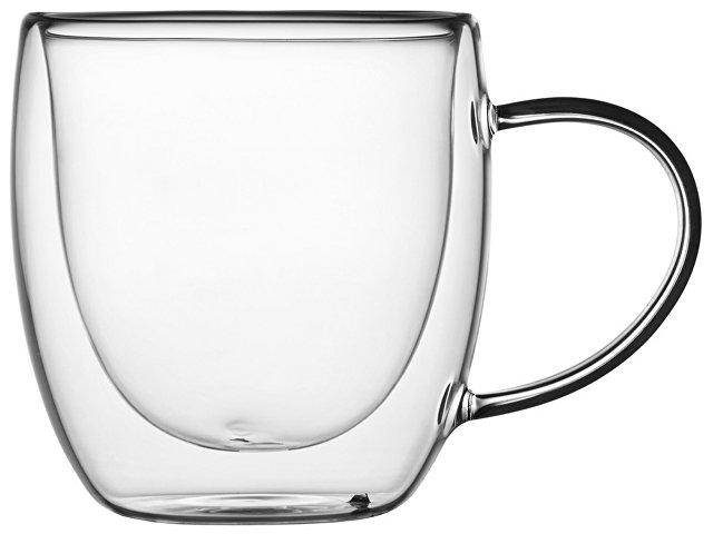 Кружка с двойными стенками на подставке с ложкой «Teatrio» thumbnail