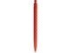 Ручка шариковая QS 01 PRT "софт-тач", красный