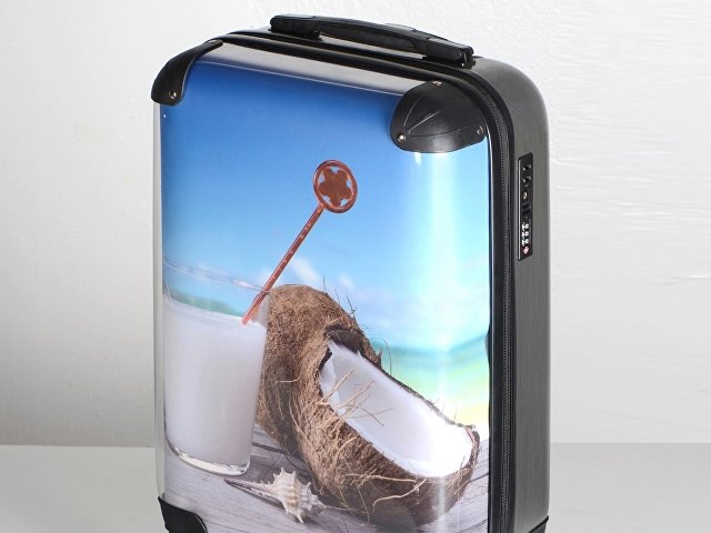 Чемодан прозрачный «Visit»  со сменной вставкой thumbnail