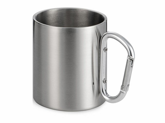 Набор туриста с термосом и кружкой в рюкзаке