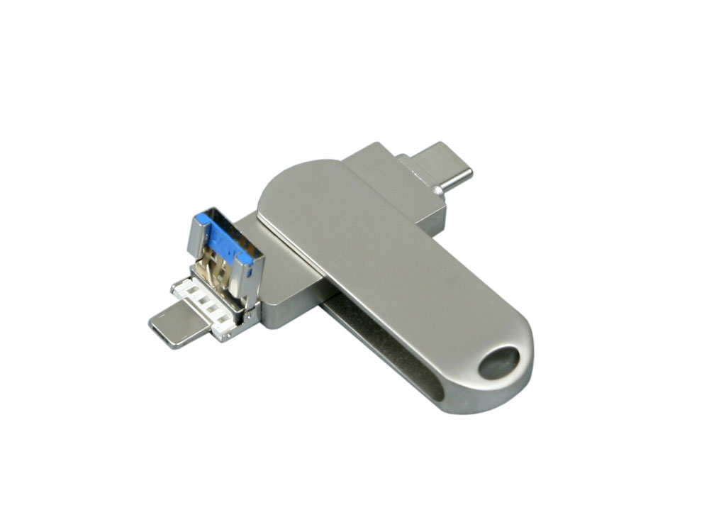 USB 3.0-флешка на 128 Гб для айфона 3 в 1 USB 3.0-флешка на 128 Гб для айфона 3 в 1