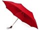 Зонт складной "Irvine", полуавтоматический, 3 сложения, с чехлом, бордовый