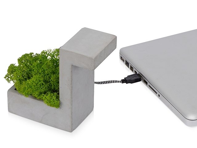 Настольная лампа из бетона «Blok Lamp» thumbnail