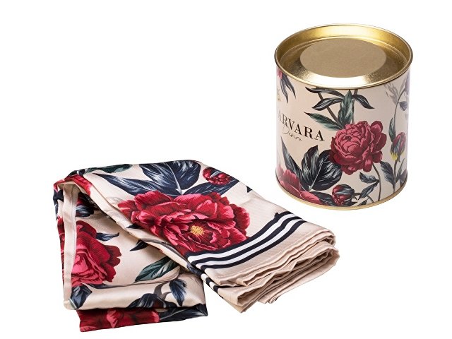 Платок «Русские сезоны» молочный thumbnail