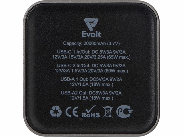 Внешний аккумулятор для ноутбуков «Main» 65 Вт, 20000 mAh thumbnail