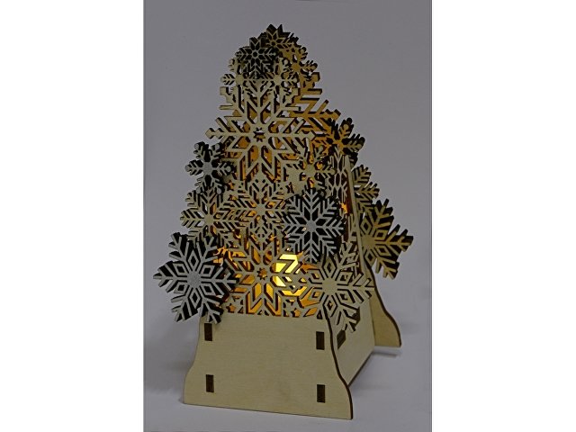 Декоративная фигура «Ель» с электрической свечой thumbnail