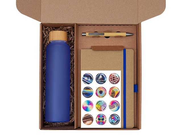 Набор «Wooden» с бутылкой, блокнотом, ручкой и подставкой для телефона  thumbnail