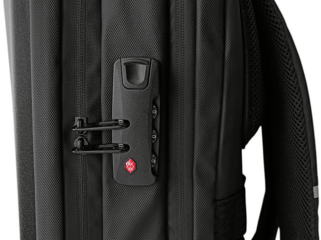 Антикражный рюкзак Sheller для ноутбука 17.3"  с пластиковой поверхностью