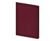Бизнес-тетрадь А5 "Pragmatic Contrast", 40 листов в клетку, бордовый с темно-серым срезом