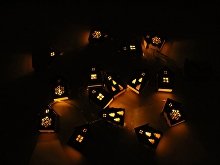Елочная гирлянда с лампочками «Зимняя сказка» в деревянной подарочной коробке (арт. 625320), фото 4