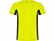 Спортивная футболка "Shanghai" детская, неоновый желтый/черный