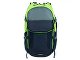 Туристический рюкзак TORBER КЕМПИНГ, синий/салатовый, полиэстер, 36 х 54 х 16 см
