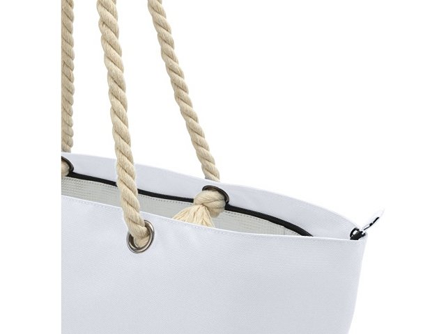 Пляжная сумка-холодильник Panama GRS из переработанных материалов с ручками-шнурками thumbnail