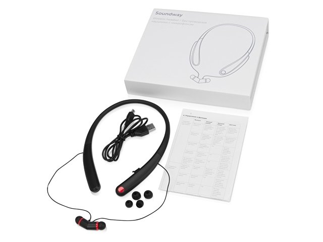 Беспроводные наушники с микрофоном «Soundway» thumbnail