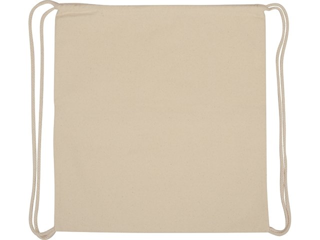 Рюкзак-мешок хлопковый «Lark» с цветной молнией thumbnail