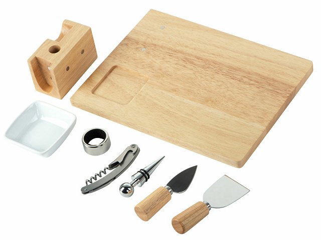 Набор для сыра и вина со съемной подставкой «Save time» thumbnail