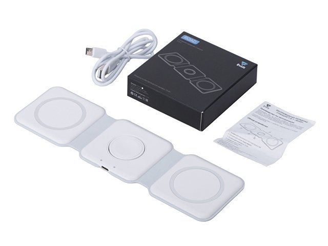 Беспроводное зарядное устройство 3-в-1 «Road», 15 Вт thumbnail