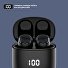 Беспроводные наушники с микрофоном Air Buds Pro, TWS, BT 5.3, LED, 300 мАч, черный, Deppa