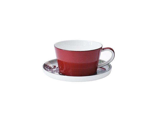 Набор чашка и блюдце «TEA SET 1 BLU» (арт. 88801)