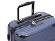 Чемодан TORBER Onego, синий, ABS-пластик, 59,5 х 39,5 х 24 см, 46 л