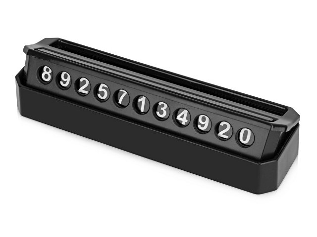 Табличка «Tempark» с номером телефона для временной парковки thumbnail