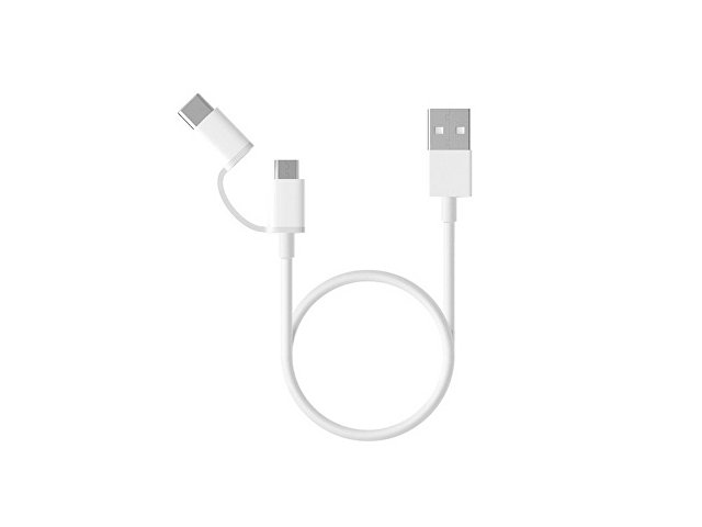 Кабель «Mi 2-in-1 USB Cable Micro-USB to Type C», 30 см thumbnail