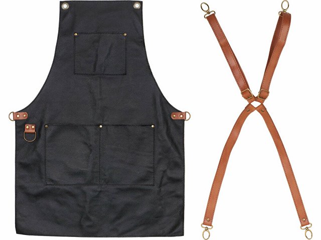 Набор: Фартук из натуральной кожи в тубусе thumbnail