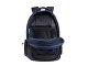 Рюкзак TORBER CLASS X, черный с синей вставкой, полиэстер 900D, 45 x 32 x 16 см