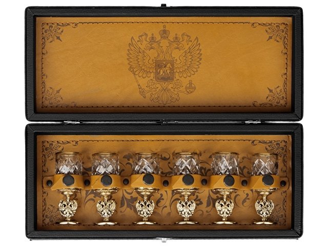 Подарочный набор хрустальных стопок thumbnail