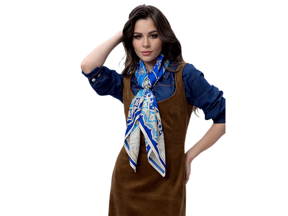 Платок «Птица дивная» фото 3 Платок «Птица дивная» фото 3