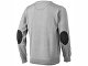 Пуловер "Spruce" мужской с V-образным вырезом, серый меланж