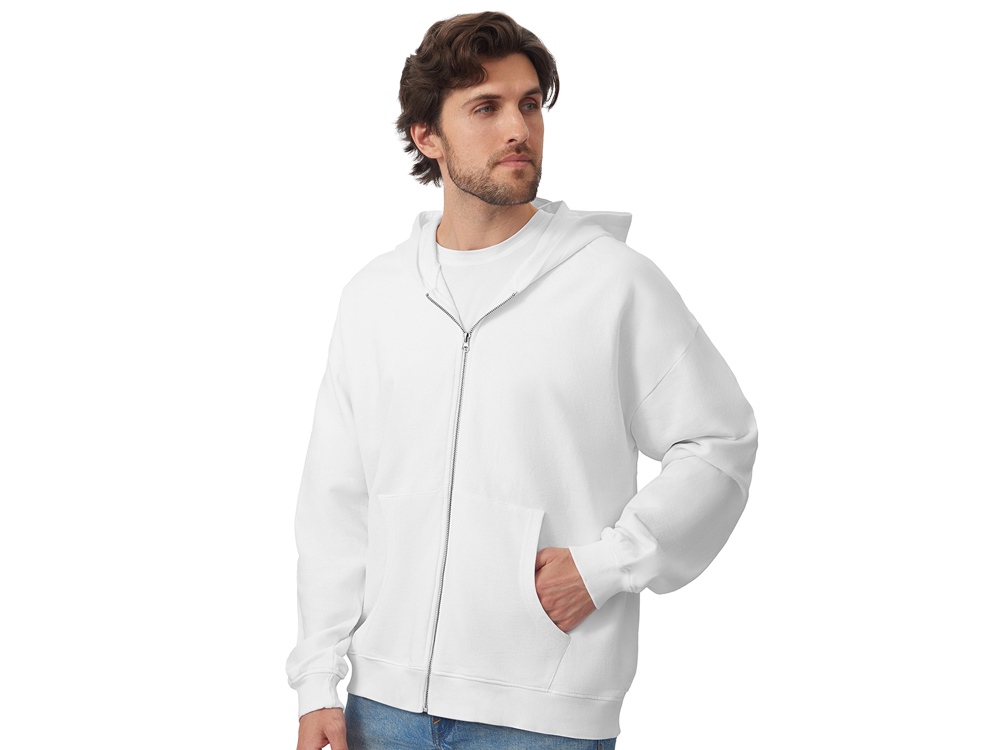 Толстовка оверсайз с капюшоном на молнии «Monaco» фото 4 Толстовка оверсайз с капюшоном на молнии «Monaco» фото 4