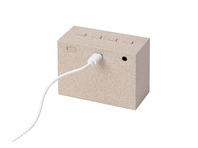 Портативная колонка «Wheatty» из пшеничной соломы thumbnail